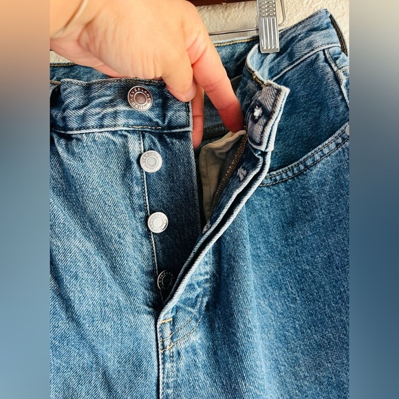 Everlane 90s Cheeky High Rise Crop 28 Straight Leg Jeans - Picture 8 of 16